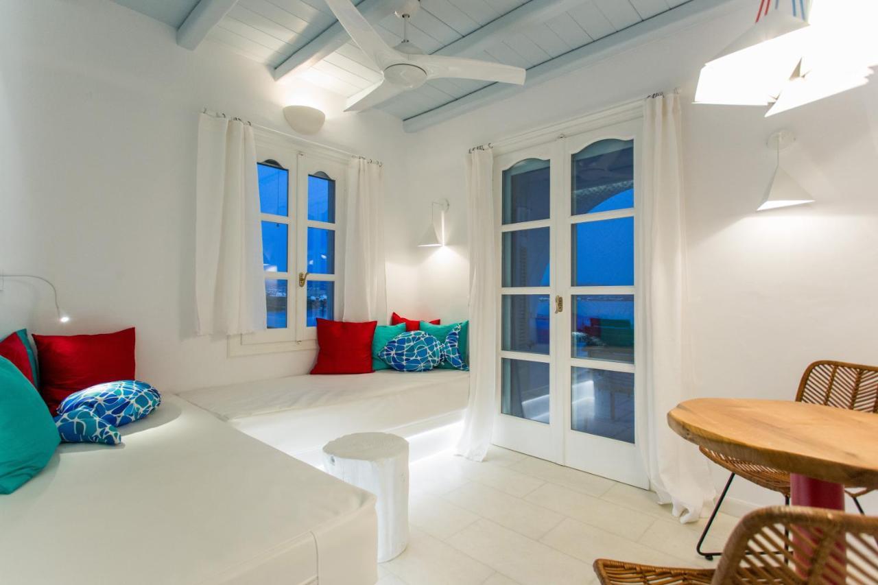 Naxian Riviera Exclusive Seafront Suites, Junior Suite Agios Prokopios  Ngoại thất bức ảnh